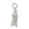 Sterling Silver Sewing Machine Charm Pendant Jewelry 21mm x 15mm